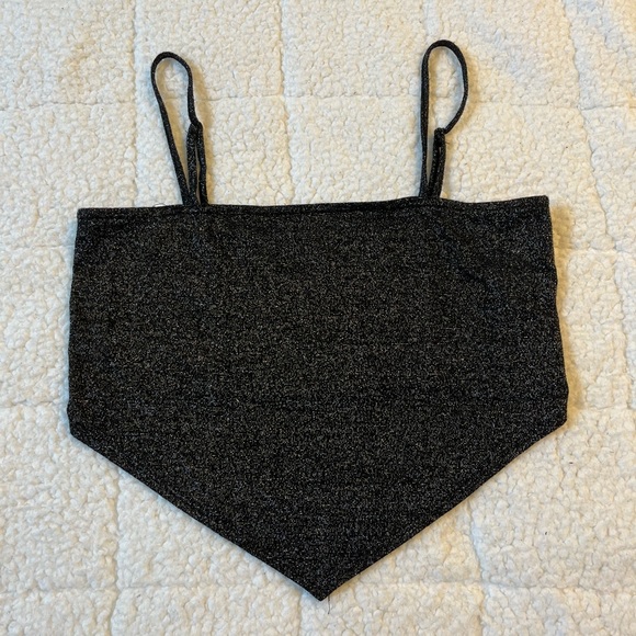Metallic crop top - Picture 3 of 10